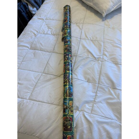 TMNT Turtles Gift Wrap, 1 Roll Wrapping Paper 2016 Teenage Mutant Ninja Turtles - Picture 8 of 8